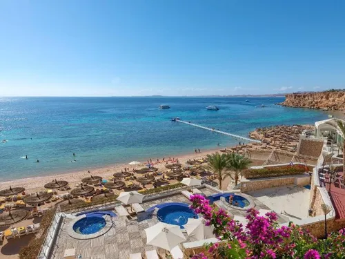Bezwietrzna zatoka w Sharm el-Sheikh