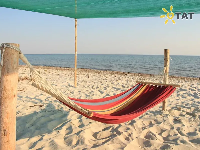 Кемпинг на острове Джарылгач