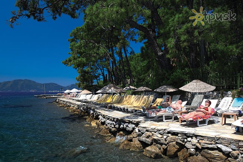 Фото отеля Club Monte Beach Resort 4* Мармарис Турция пляж