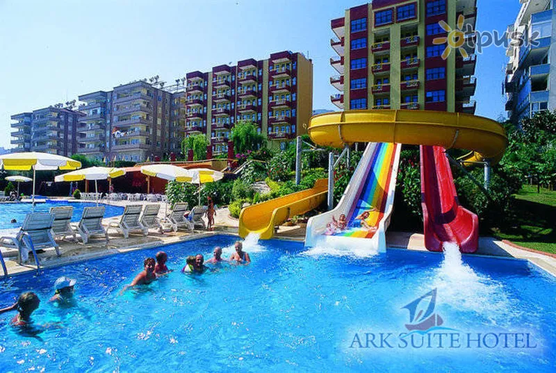 Фото отеля Ark Apart & Suite Hotel 3* Alanija Turkija vandens parkas, kalneliai
