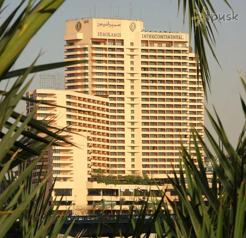 Фото отеля InterContinental Cairo Semiramis 5* Каир Египет экстерьер и бассейны