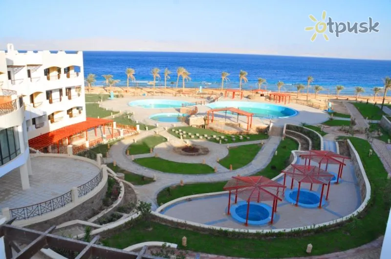 Фото отеля Aquamarine Sun Flower Resort Taba 4* Taba Egiptas išorė ir baseinai