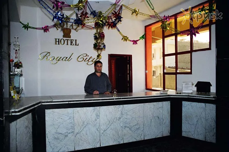 Фото отеля Royal City Hotel 2* Hurgada Egiptas fojė ir interjeras