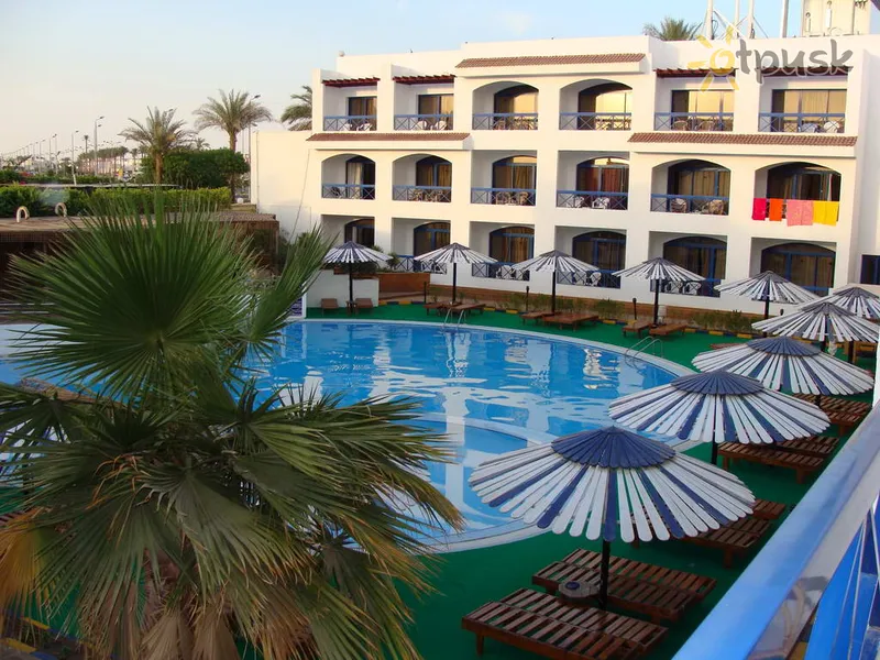 Фото отеля New La Perla Hotel 3* Šarm el Šeichas Egiptas išorė ir baseinai