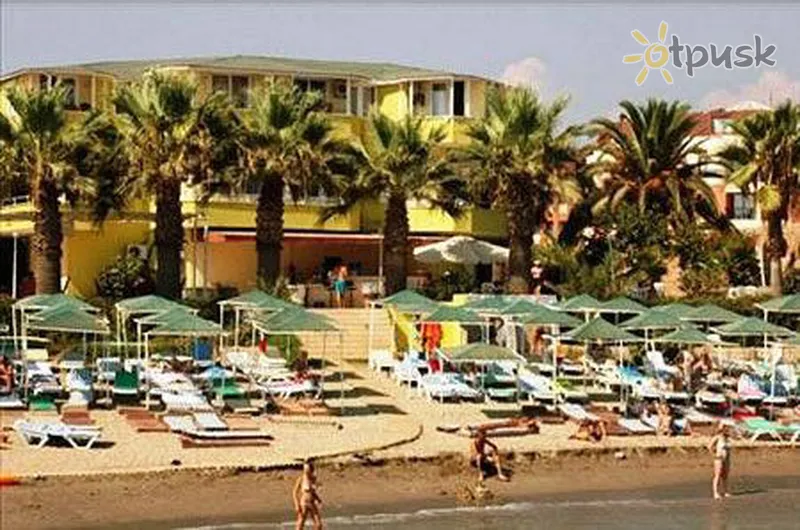 Фото отеля Amanos Beach Hotel 3* Аланія Туреччина пляж