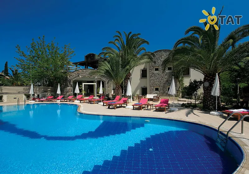 Фото отеля Club Aqua Turkbuku 4* Бодрум Туреччина екстер'єр та басейни