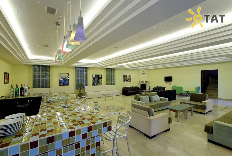 Фото отеля Club Aqua Turkbuku 4* Бодрум Туреччина лобі та інтер'єр