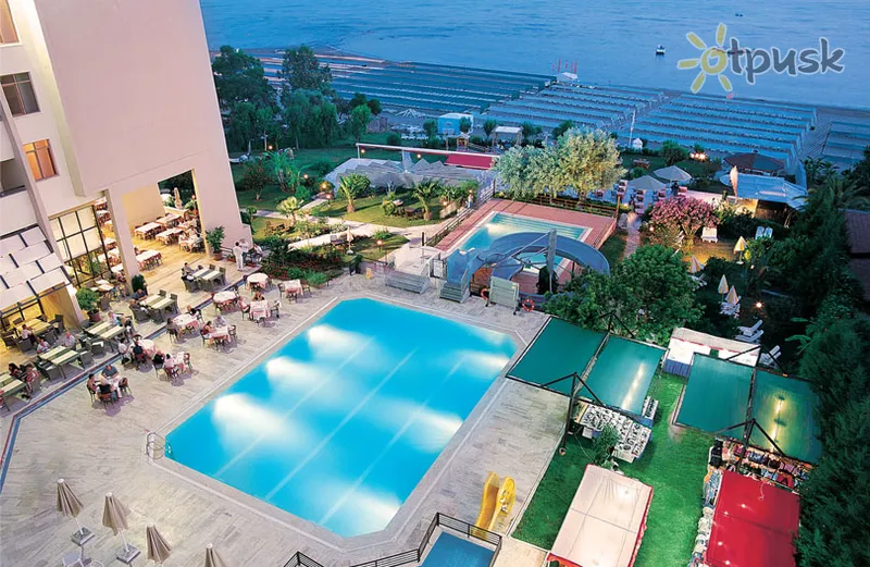Фото отеля Emir Beach Hotel 4* Сиде Турция экстерьер и бассейны