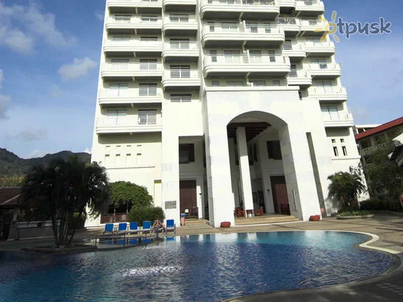 Фото отеля Waterfront Suites Phuket by Centara 4* о. Пхукет Таиланд экстерьер и бассейны