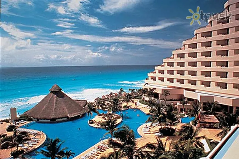 Фото отеля Melia Turquesa 5* Канкун Мексика экстерьер и бассейны