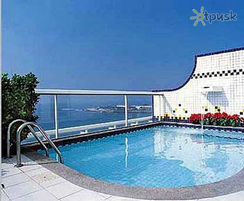 Фото отеля Golden Tulip Regente 4* Rio de Žaneiras Brazilija išorė ir baseinai