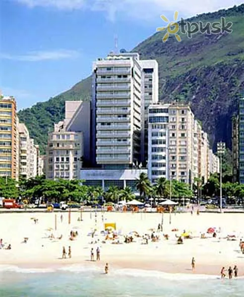 Фото отеля Pestana Rio Atlantica 5* Рио-де-Жанейро Бразилия пляж