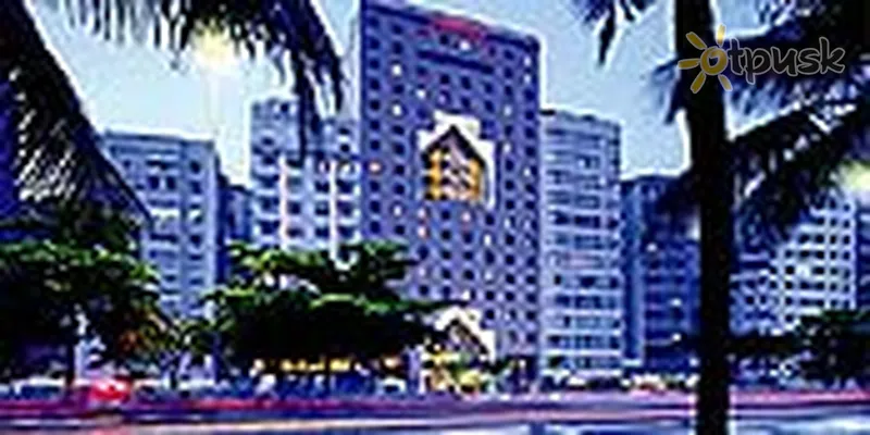 Фото отеля JW Marriott 5* Рио-де-Жанейро Бразилия экстерьер и бассейны