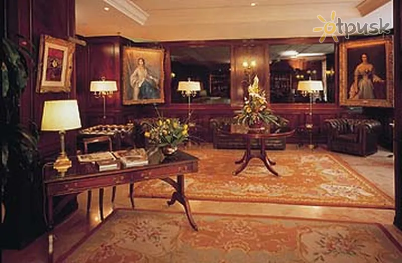 Фото отеля Bristol 4* Ženēva Šveice vestibils un interjers