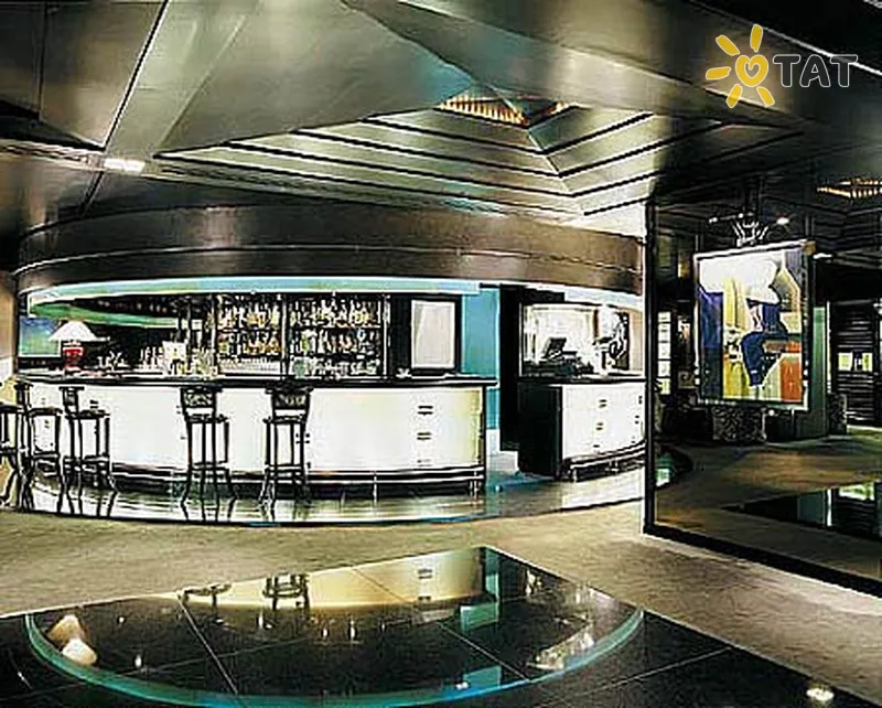 Фото отеля Meridien Montparnasse 4* Париж Франція лобі та інтер'єр