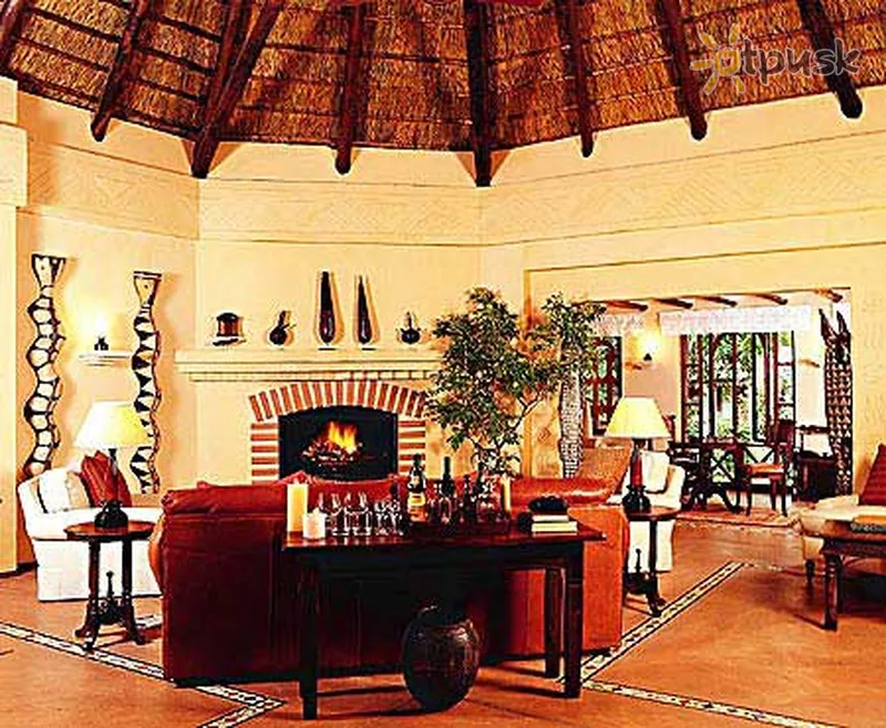 Фото отеля Chobe Chilwero 5* Чобе Ботсвана лобби и интерьер