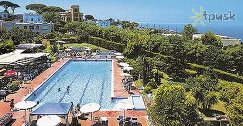Фото отеля San Michele Hotel 3* о. Капри Италия экстерьер и бассейны
