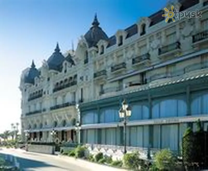 Фото отеля De Paris 5* Monte Karlas Monakas išorė ir baseinai