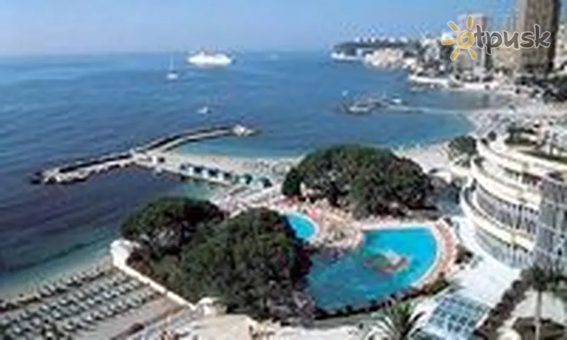 Фото отеля Le Meridien Beach Plaza 4* Monte Karlas Monakas išorė ir baseinai