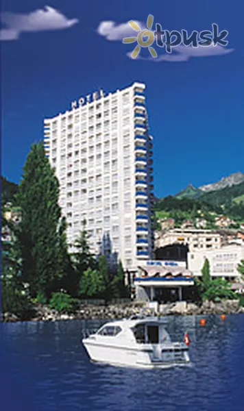 Фото отеля Eurotel Riviera 4* Montreux Šveicarija išorė ir baseinai