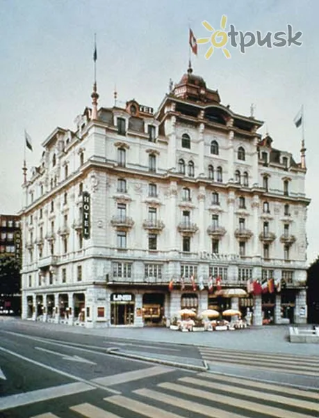 Фото отеля Monopol 4* Люцерн Швейцария экстерьер и бассейны