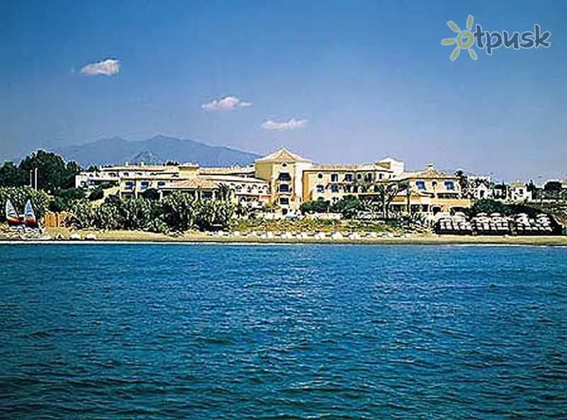 Фото отеля Healthouse Las Dunas Health & Beach Spa 5* Коста Дель Соль Испания экстерьер и бассейны