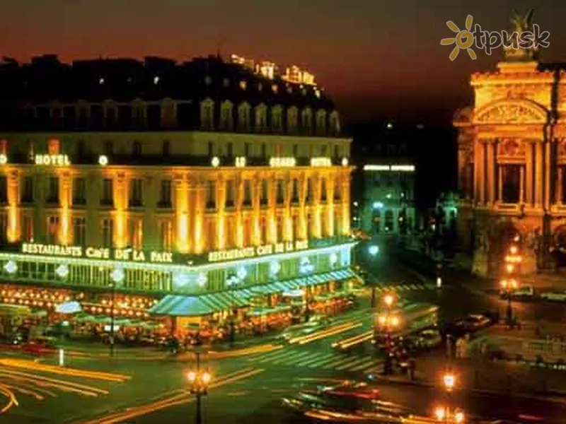 Фото отеля Grand Hotel Intercontinental 4* Париж Франция экстерьер и бассейны