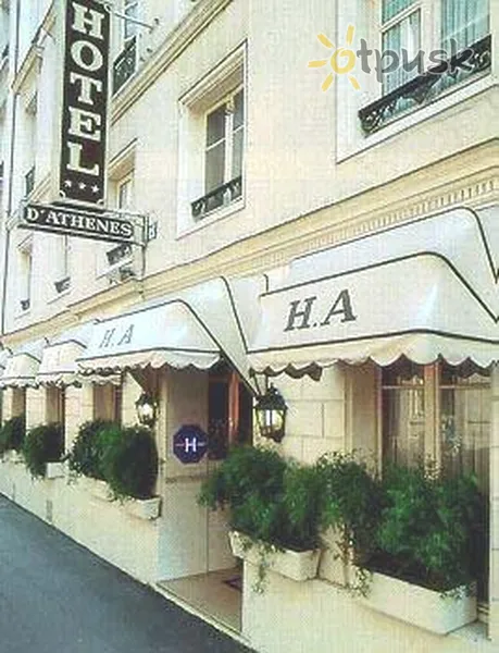Фото отеля d' Athenes Hotel 2* Париж Франция экстерьер и бассейны