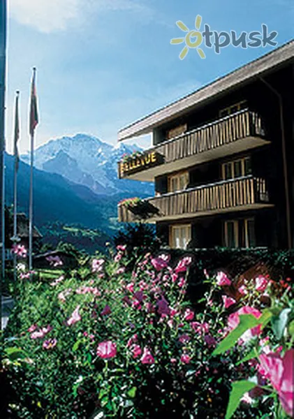 Фото отеля Bellevue Palace 5* Vengenas Šveicarija išorė ir baseinai