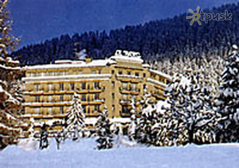 Фото отеля Grand Hotel du Parc 5* Villars Šveice ārpuse un baseini