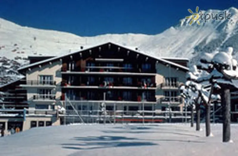 Фото отеля La Rotonde 3* Verbier Šveicarija išorė ir baseinai