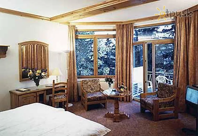 Фото отеля Alpina & Savoy 4* Crans Montana Šveicarija kambariai