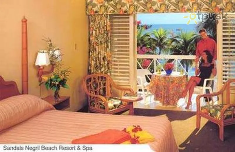 Фото отеля Sandals Negril Beach Resort & Spa 4* Negrils Jamaika istabas