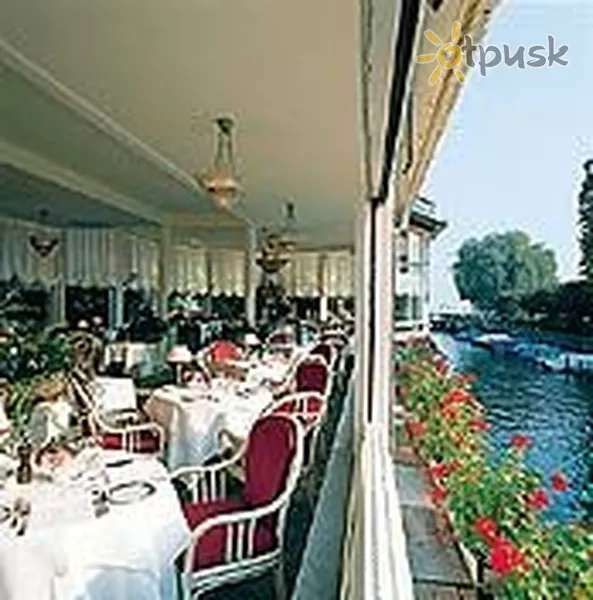 Фото отеля Baur Au Lac 5* Цюрих Швейцария бары и рестораны
