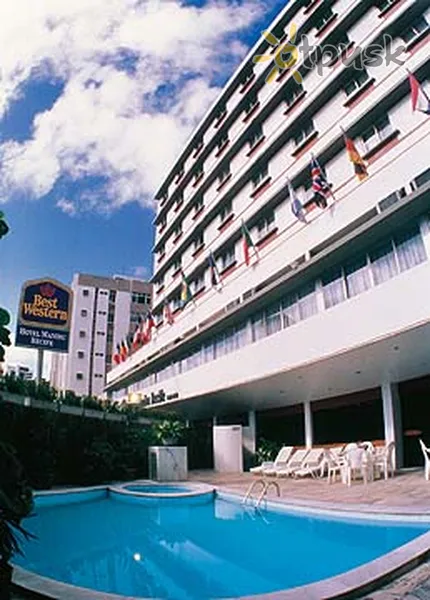 Фото отеля Best Western Manibu 3* Ресифи Бразилия экстерьер и бассейны
