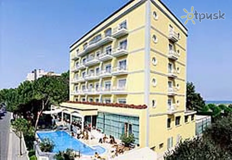 Фото отеля Continental 4* Ріміні Італія екстер'єр та басейни