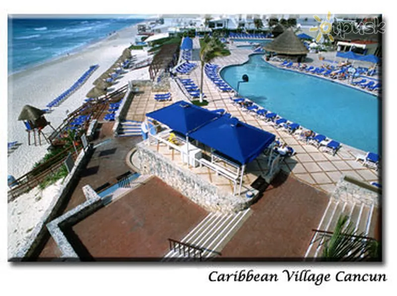 Фото отеля Occidental Caribbean Village Cancun 4* Канкун Мексика экстерьер и бассейны