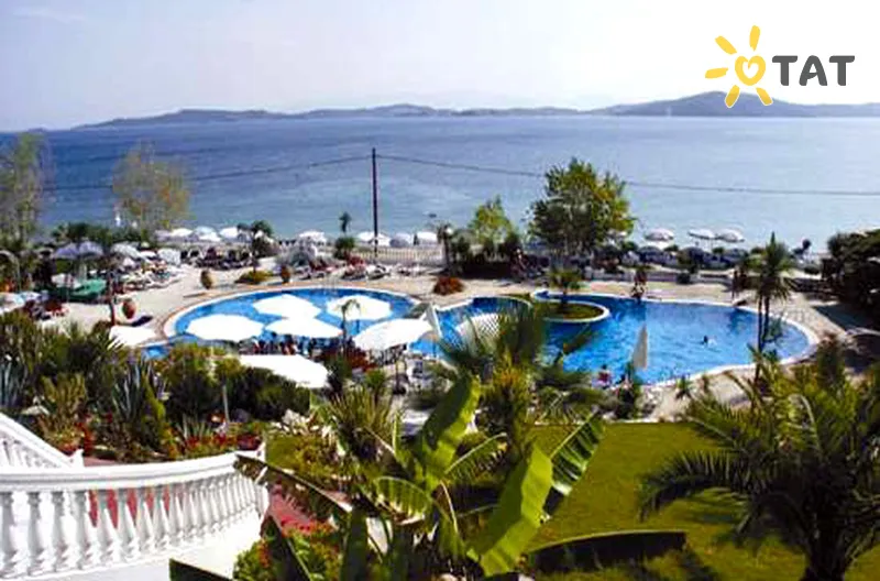 Фото отеля Philippos Beach 4* Saloniki Grieķija ārpuse un baseini