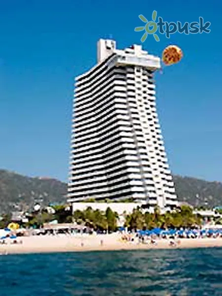 Фото отеля Crown Plaza Acapulco 4* Акапулько Мексика экстерьер и бассейны