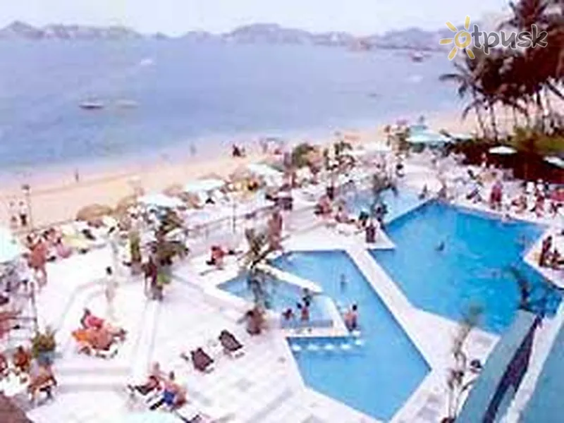 Фото отеля Copacabana Beach Hotel 5* Акапулько Мексика экстерьер и бассейны
