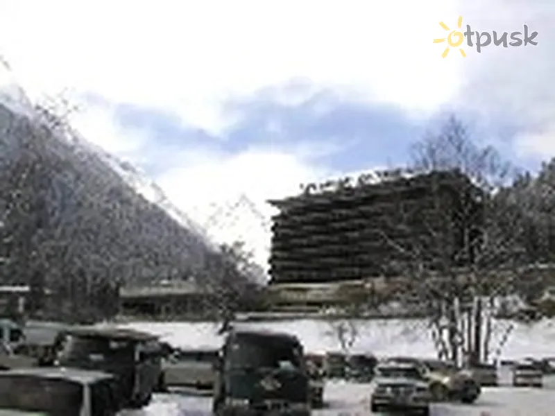 Фото отеля Горные вершины 2* Домбай россия экстерьер и бассейны