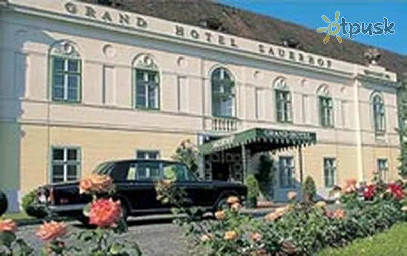 Фото отеля Grand Hotel Sauerhof 4* Bādene Austrija ārpuse un baseini