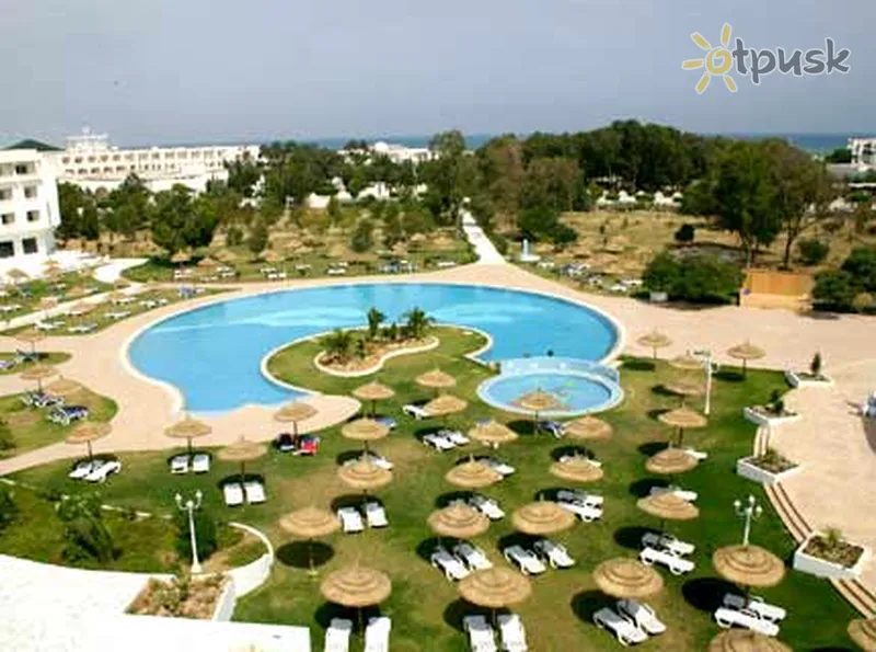 Фото отеля Aqua Life Yasmine Hammamet Aquapark 4* Хаммамет Тунис экстерьер и бассейны