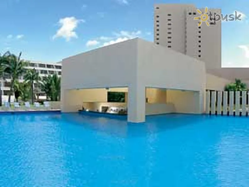 Фото отеля Dreams Cancun Resort and Spa 5* Канкун Мексика екстер'єр та басейни
