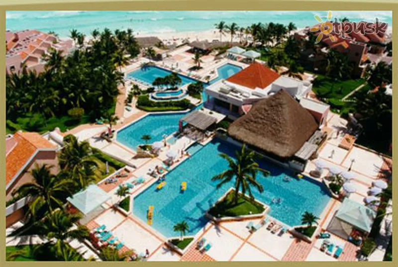 Фото отеля Wyndham Grand Cancun Resort & Villas 5* Kankuna Meksika ārpuse un baseini