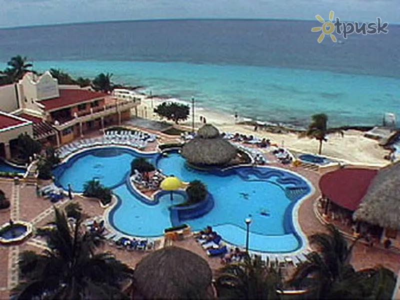 Фото отеля El Cozumeleno Beach Resort 4* Cozumel Meksika ārpuse un baseini