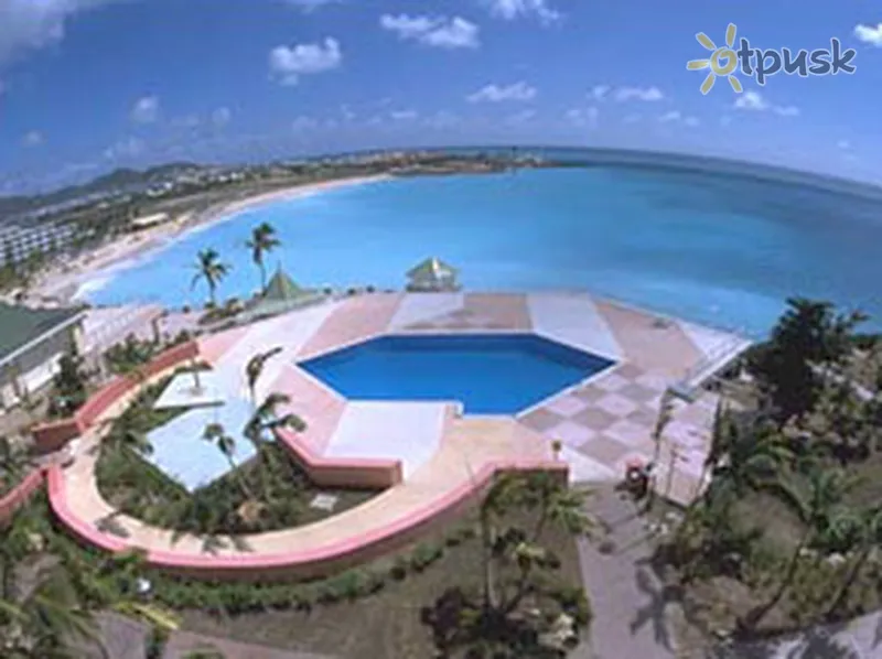 Фото отеля Sonesta Maho Beach Hotel and Casino 5* apie. Šventasis Martenas Prancūzija išorė ir baseinai