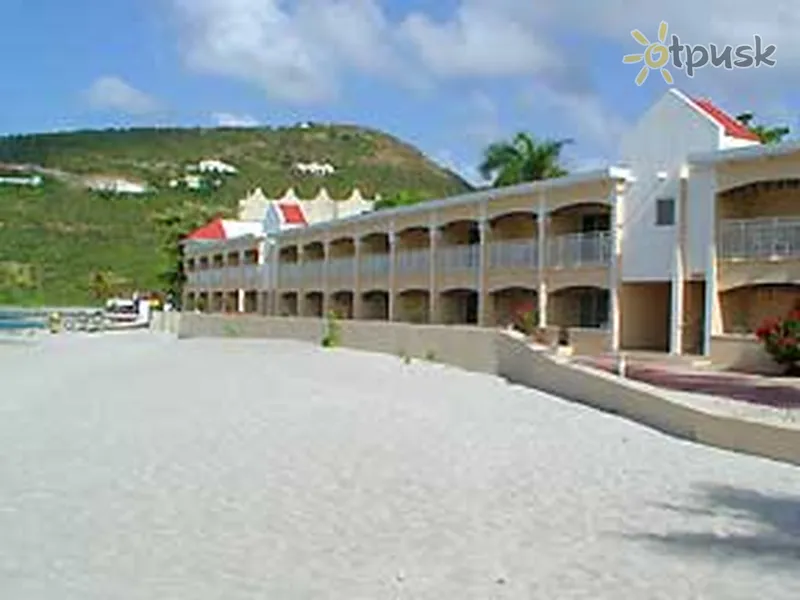 Фото отеля Divi Little Bay Beach Resort 4* о. Сент Мартен Франция экстерьер и бассейны