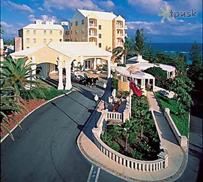 Фото отеля Elbow Beach 5* Hamiltonas Bermudai išorė ir baseinai