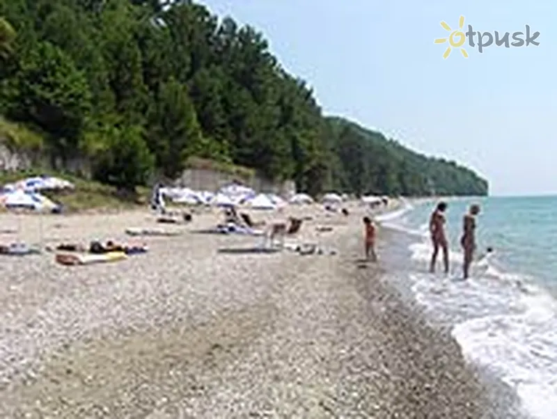 Фото отеля Мюссера 3* Пицунда Абхазия пляж